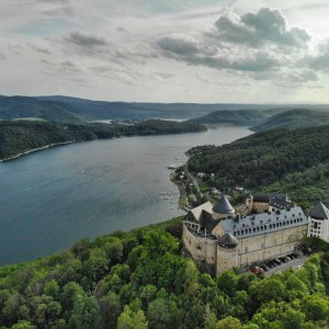 O castelo Waldeck na rota dos contos de fadas na Alemanha